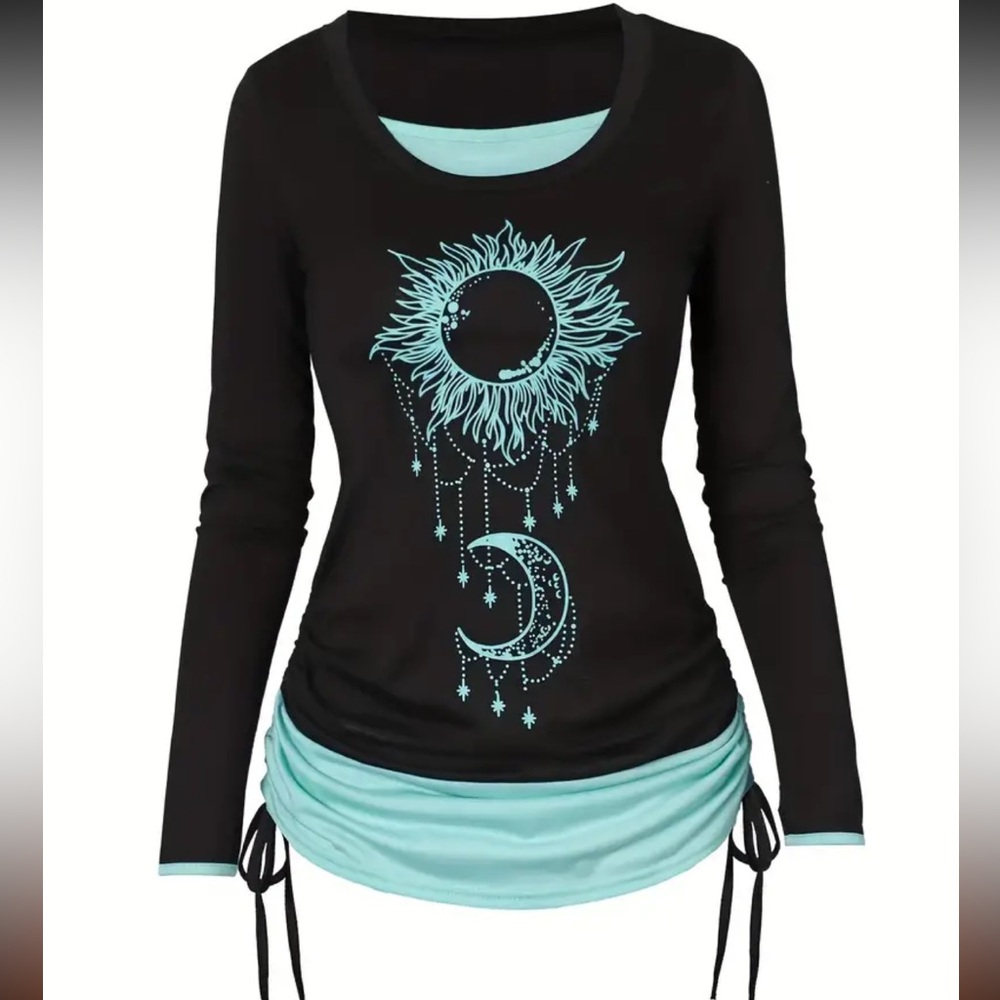 Sun & Moon Tunic Shirt